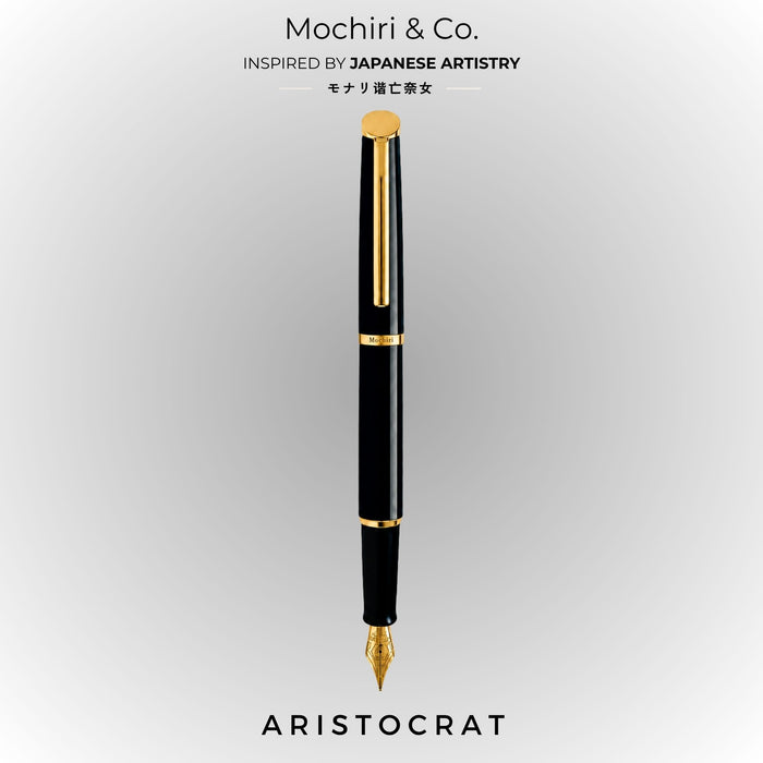 Mochiri & Co. Japan inspired ARISTOCRAT 1988 Retro Edition Fountain Pen 新幹線に着想を得た設計 I Retro Masterpiece Writing Instrument I inspired from Japanese Design