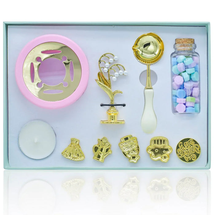 Premium Wax Seal Stamp Kit lSet Of 10 items