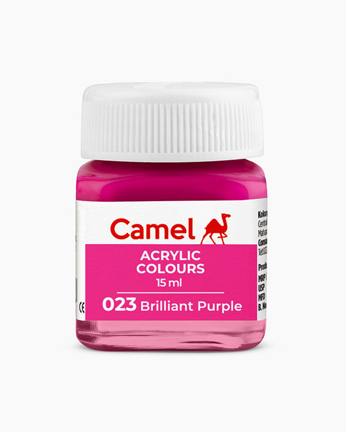 Brilliant Purple acrylic colour l 023 l 15ml