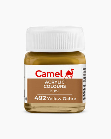 Yellow Ochre acrylic colour l 492 l 15ml