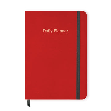 Red Executive Daily Planner