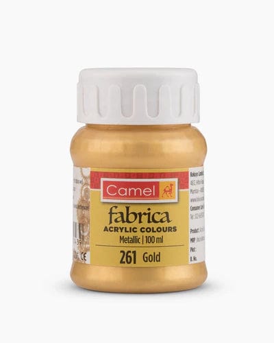 Camlin Fabrica Gold 261 Acrylic Colour For Canvas