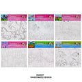 Printed Design Canvas 20x20cm for Painting