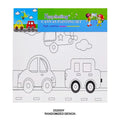 Printed Design Canvas 20x20cm for Painting