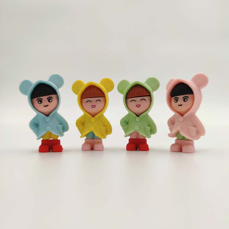 (Buy 1 get 1 free ) Cute boy Eraser l Pack of 1