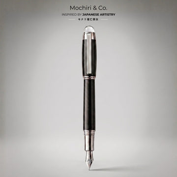 Mochiri & Co. Japan Inspired Emperor 2.0 Fountain Pen | Bold Nib | Premium Metal Body