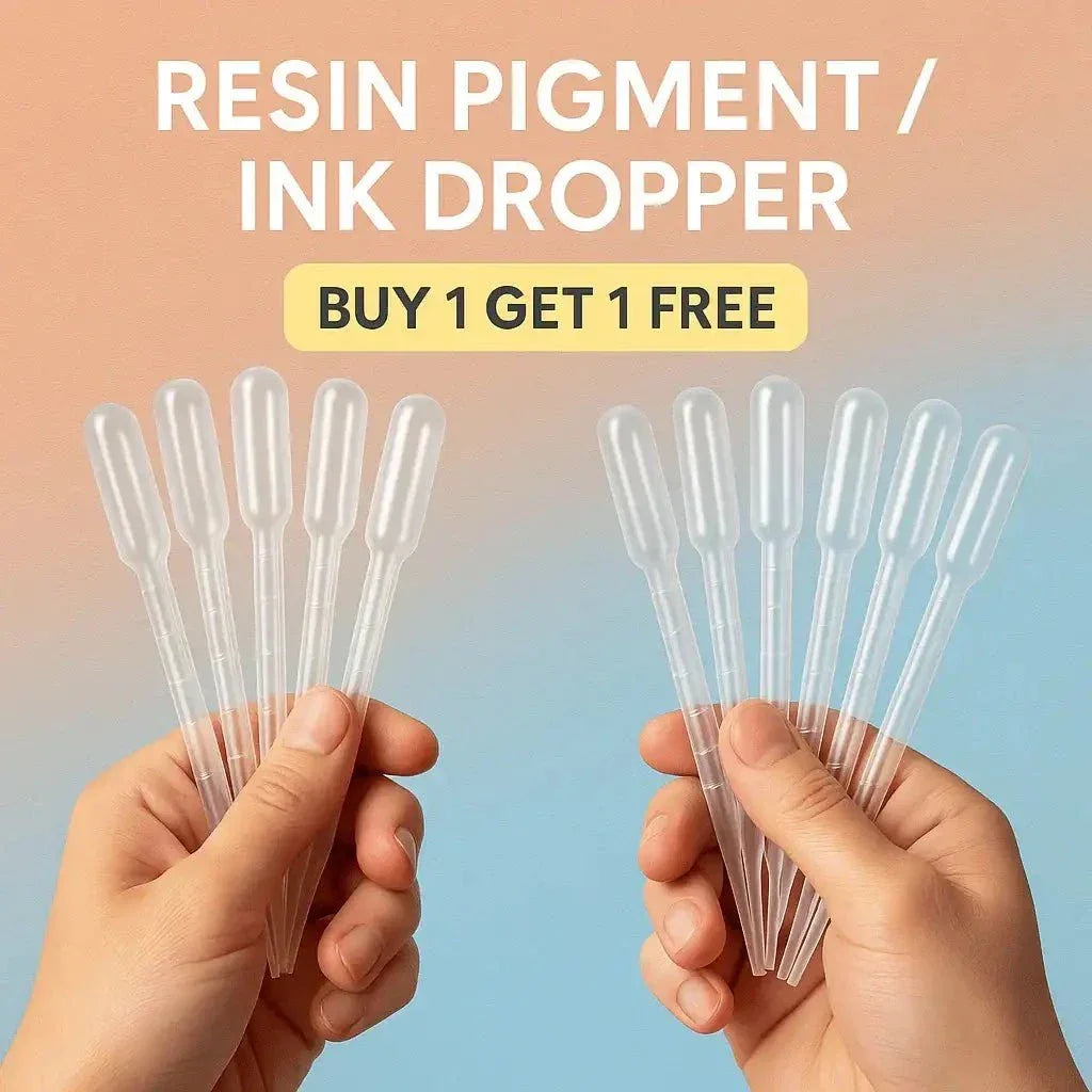 (Buy 1 Packet Get 1 Packet Free) Resin pigment/ Ink dropper (5 Dropper ...