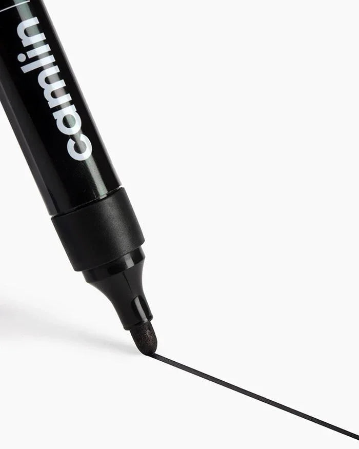 Camlin Permanent Marker - Black ( Thick Point)