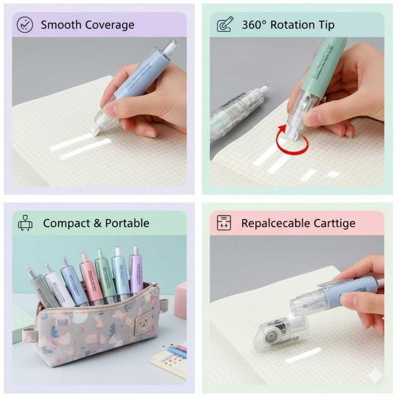 Pen Correction Tape with refill BH-155BTX