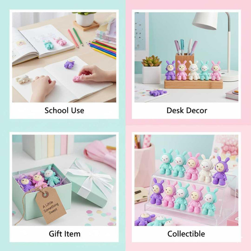 (Buy 1 Get 1 Free) Cute Astronaut Eraser – Pack of 1