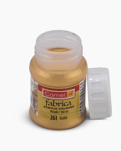 Camlin Fabrica Gold 261 Acrylic Colour For Canvas