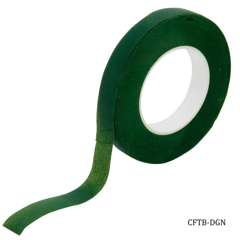(Buy 1 get 1 free ) Premium Craft Flower Making Tape l Dark Green  l  Used in combination with pipe cleaners