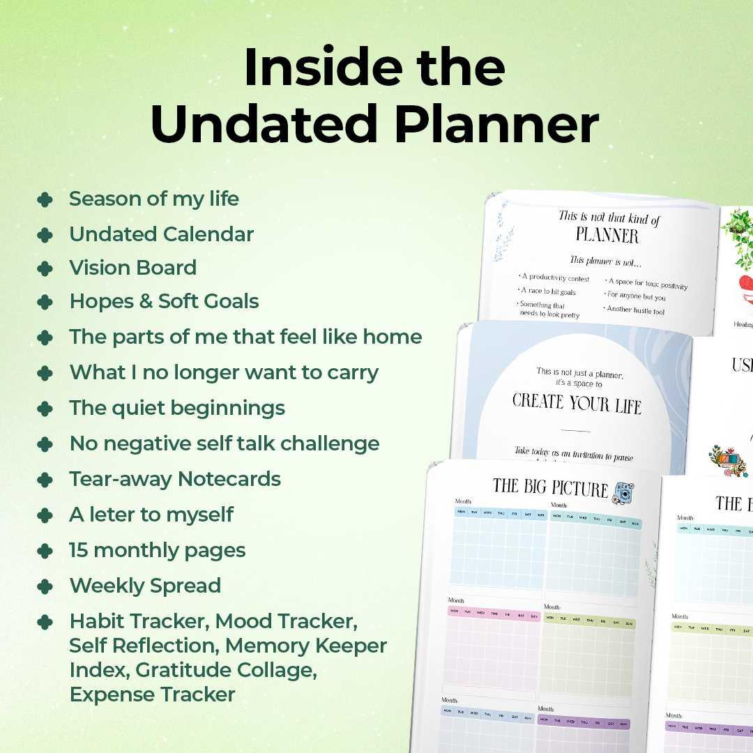 Hakuna Matata Undated Planner Kit 2026 (FREE SHIPPING)