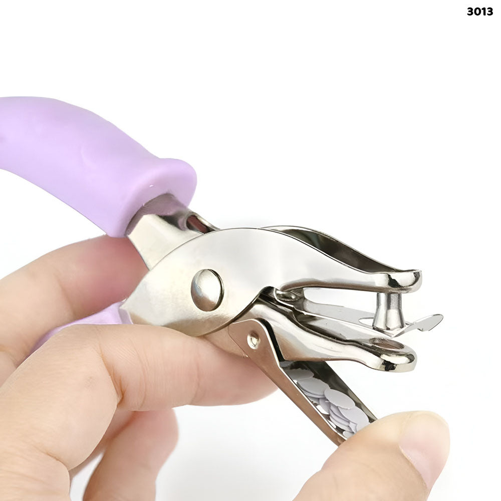 Single Hole Punch Machine with PP Handle - Paper Puncher