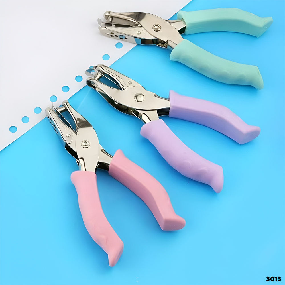 Single Hole Punch Machine with PP Handle - Paper Puncher