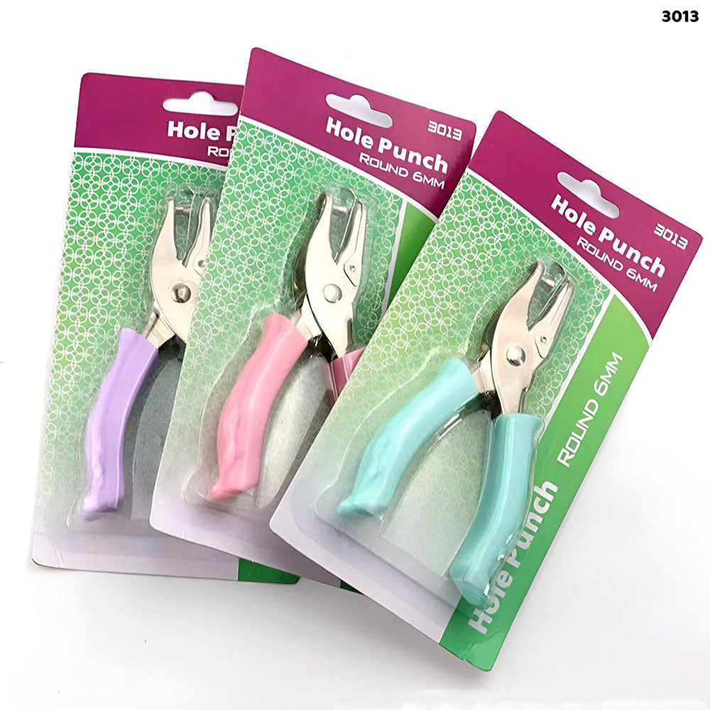 Single Hole Punch Machine with PP Handle - Paper Puncher