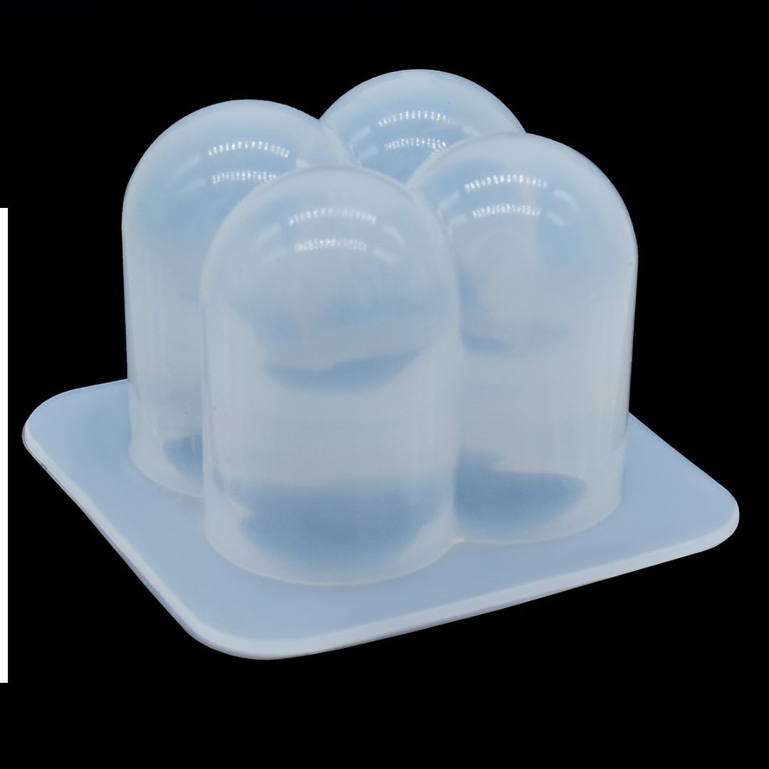 Silicone Mould Bubbel Candle 4 Hole Small (PACK OF 1)