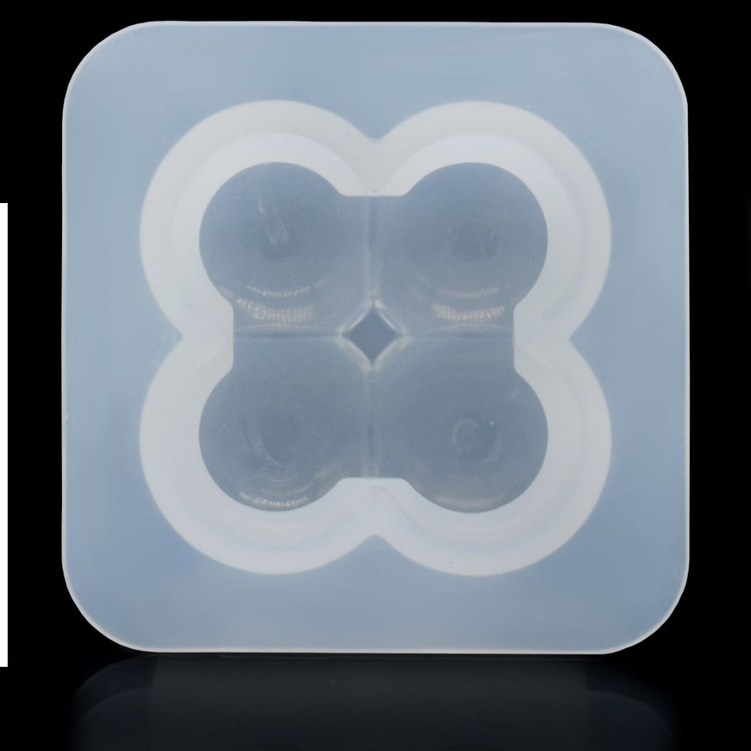 Silicone Mould Bubbel Candle 4 Hole Small (PACK OF 1)
