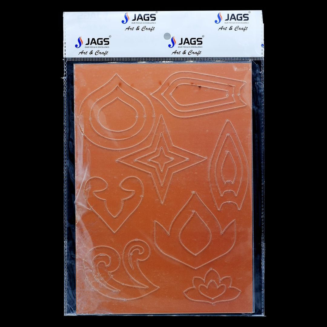 Jags Reusable Mandala Design Stencil A5