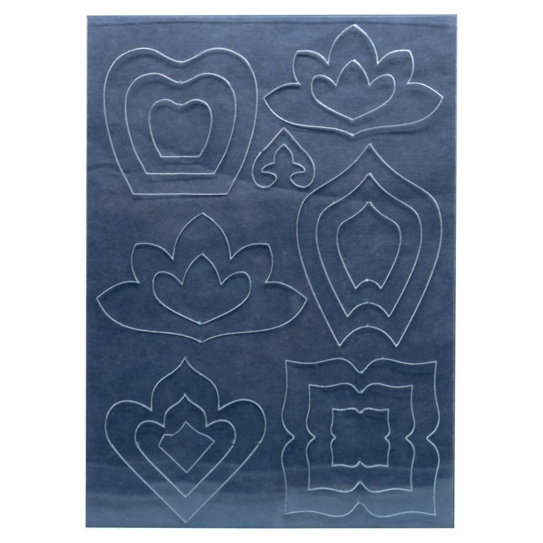 Jags Reusable Mandala Design Stencil A5