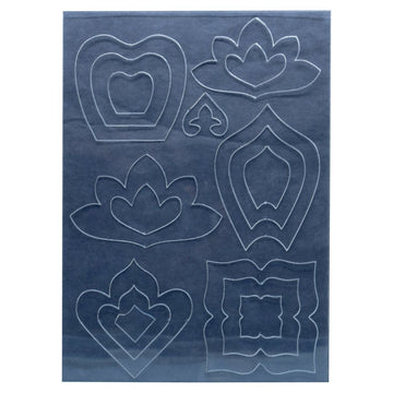 Jags Reusable Mandala Design Stencil A5