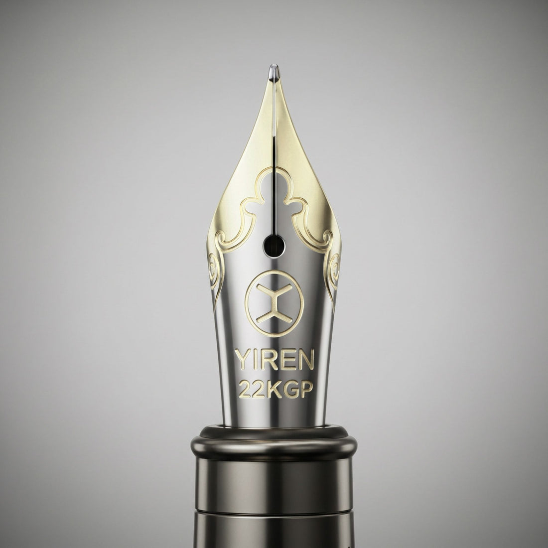 Mochiri & Co. Japan Inspired Basalt Premium Fountain Pen | Designed for Balance | Original Yiren Nib 1997 Edition
