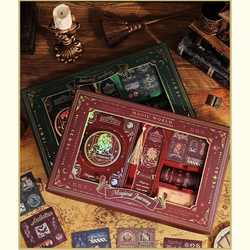 Premium Magic World Jumbo journaling kit for 2026 with Diary, Stickers & Bookmark l Gift set  & Collectible items