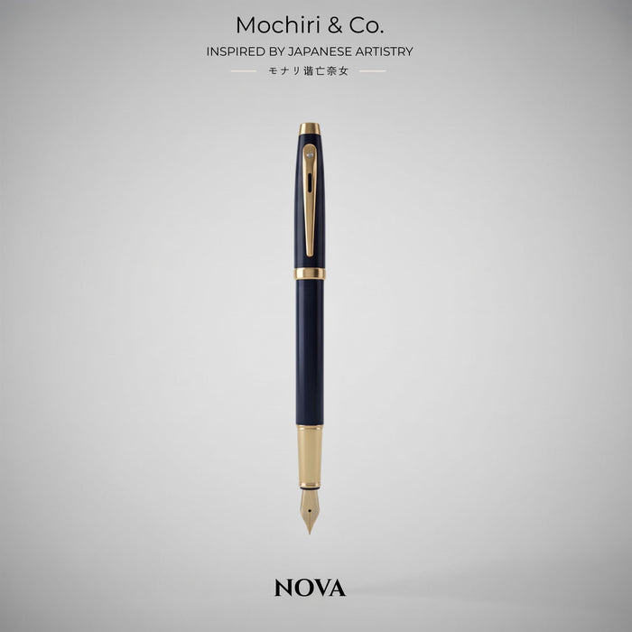 Mochiri & Co. Japan Inspired NOVA Edition Fountain Pen I Smooth Writing Medium Nib
