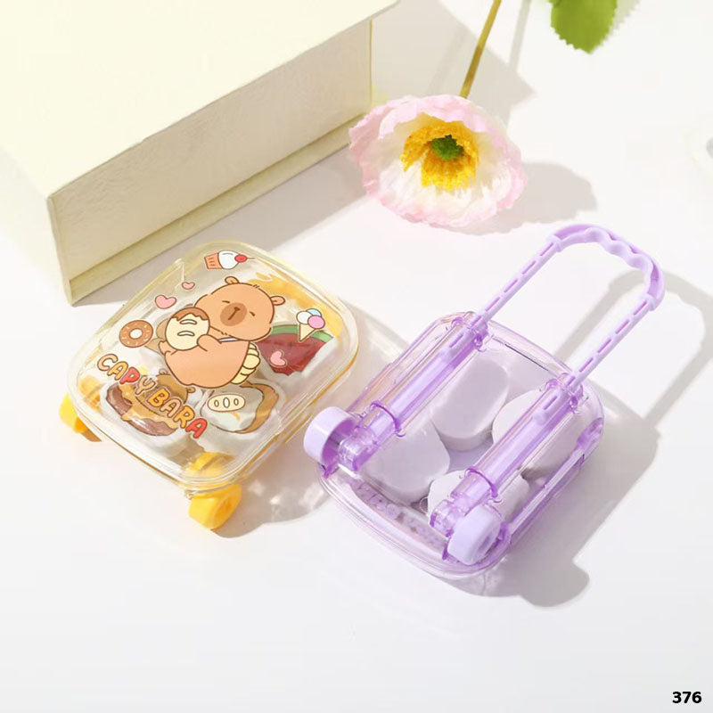 Capybara Trolley Eraser Set