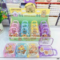 Capybara Trolley Eraser Set