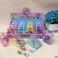 Labubu Trolley Eraser Set