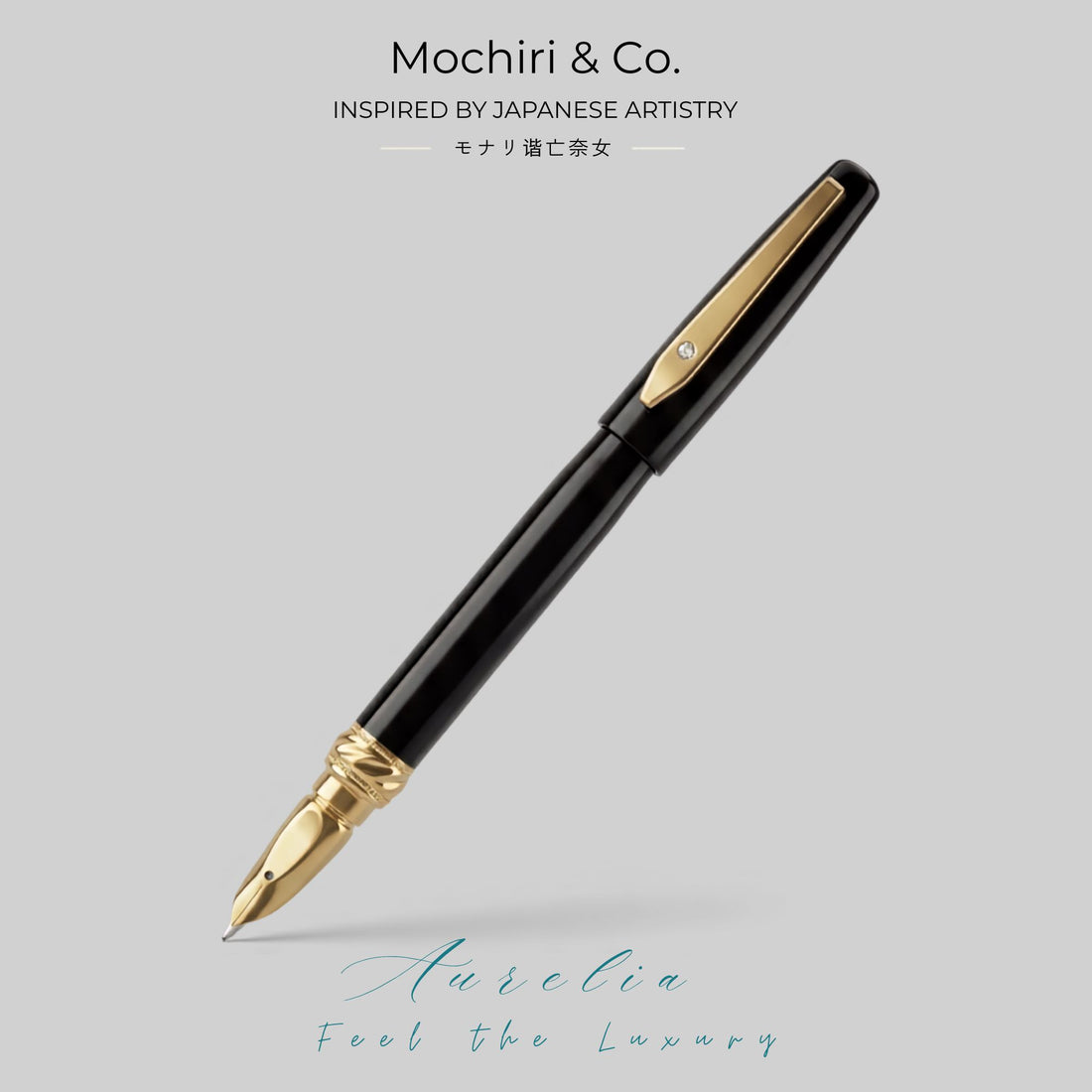 Mochiri & Co. Japan Inspired Aurelia Premium Fountain Pen I Series: Designer Made I Limited Edition