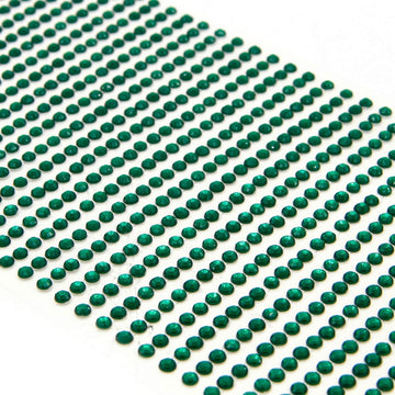 Sticker Diamond 3mm 10 Dark Green 3DSSMC-10