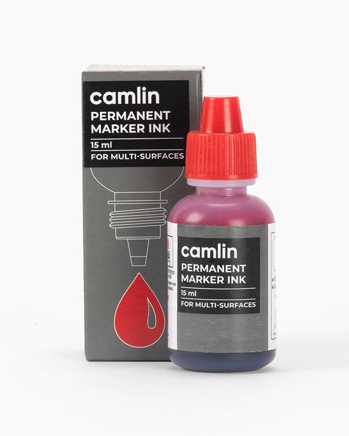 15 ml Camlin Permanent Marker Ink (red)