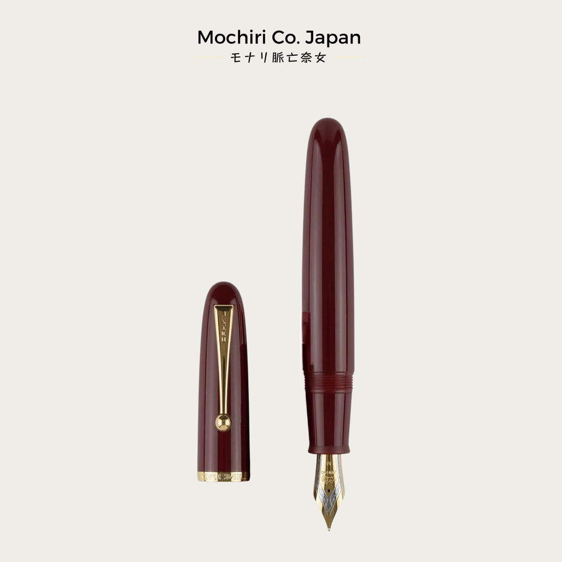 Mochiri Co. Japan “レトロダダオ” Retro Dadao 9019 Fountain Pen – Double sized engraved Nib