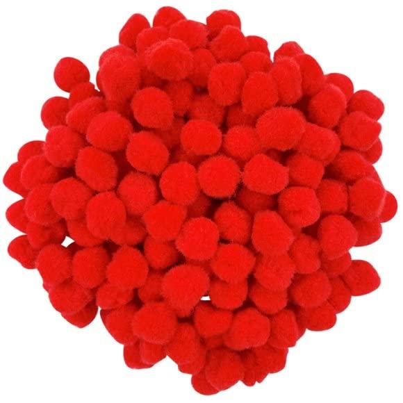 POM POM Balls, 20 MM, Used in Jewellery & TORAN Making, Macrame Art & Craft (Pack of 50)