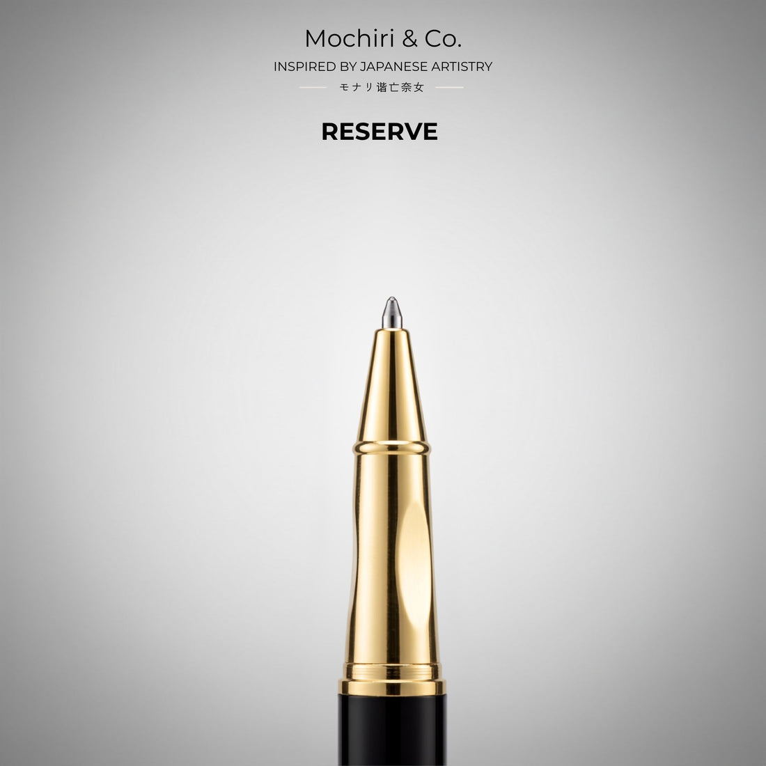 Mochiri & Co. Japan inspired "RESERVE" Edition Premium Roller Pen