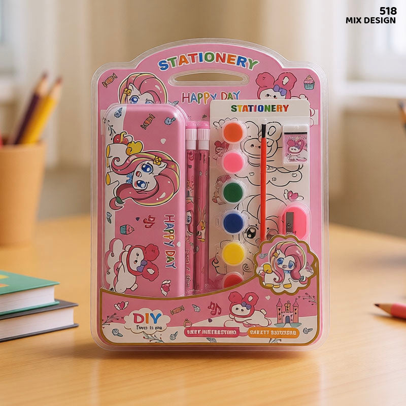 Kids Gift Set - Stationery Return Gift Combo (Design 4)