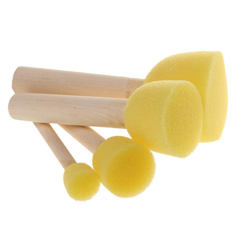 (Buy 1 Get 1 Free) Sponge Dabbing Brush - Pack of 1 contains 4 Piece set
