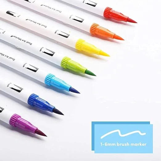 Dual Tip Brush Pen 36Pcs Ppsw-36