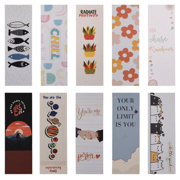 Chill paper bookmark- Pack of 10