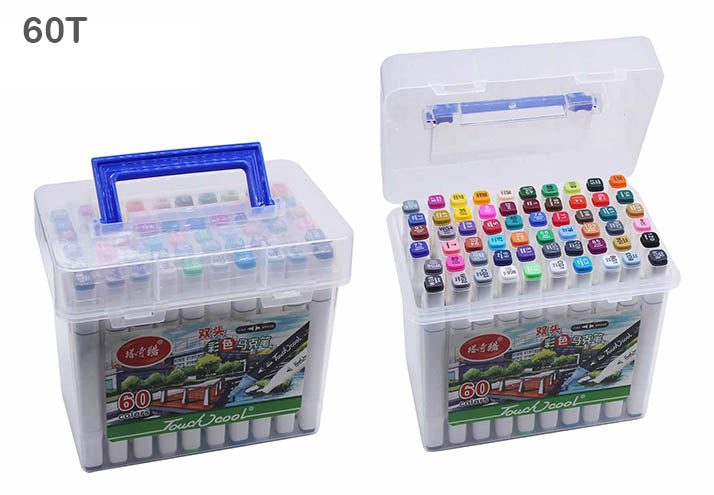 Touch Cool Marker Set - 60 Colours Box