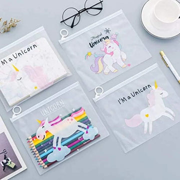 Unicorn Transparent folder Pouch A4