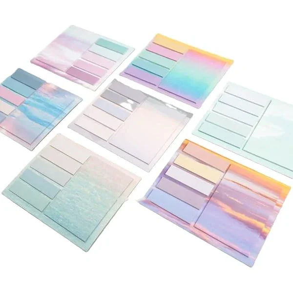 Buy 1 Get 1 Free – Vintage Scenic / Galaxy Print Sticky Notes (1 Unit Set)