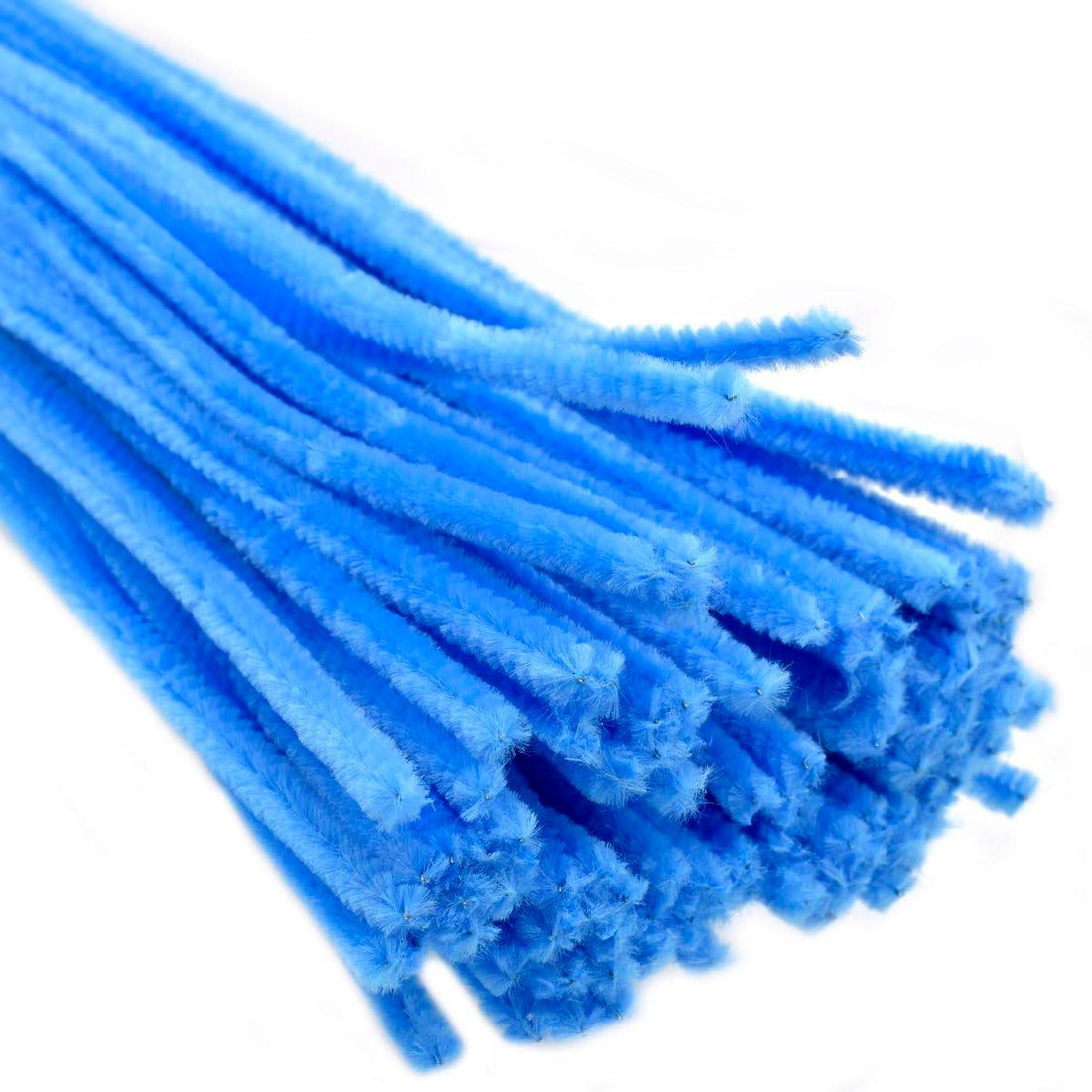 Pipe Cleaner Plain 100Pc L Blue (T08)