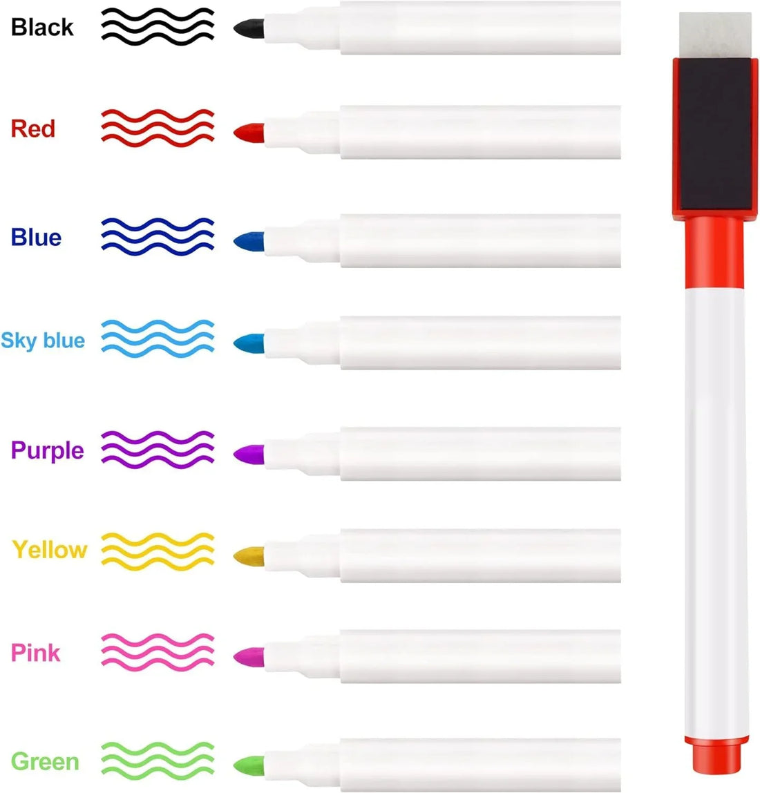 MG Traders Pack Marker White Board Marker Magnetic (Wbm)  (Contain 1 Unit)