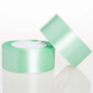 Premium 1.5 inch satin ribbon l Mint green l Pack of 1 Ribbon