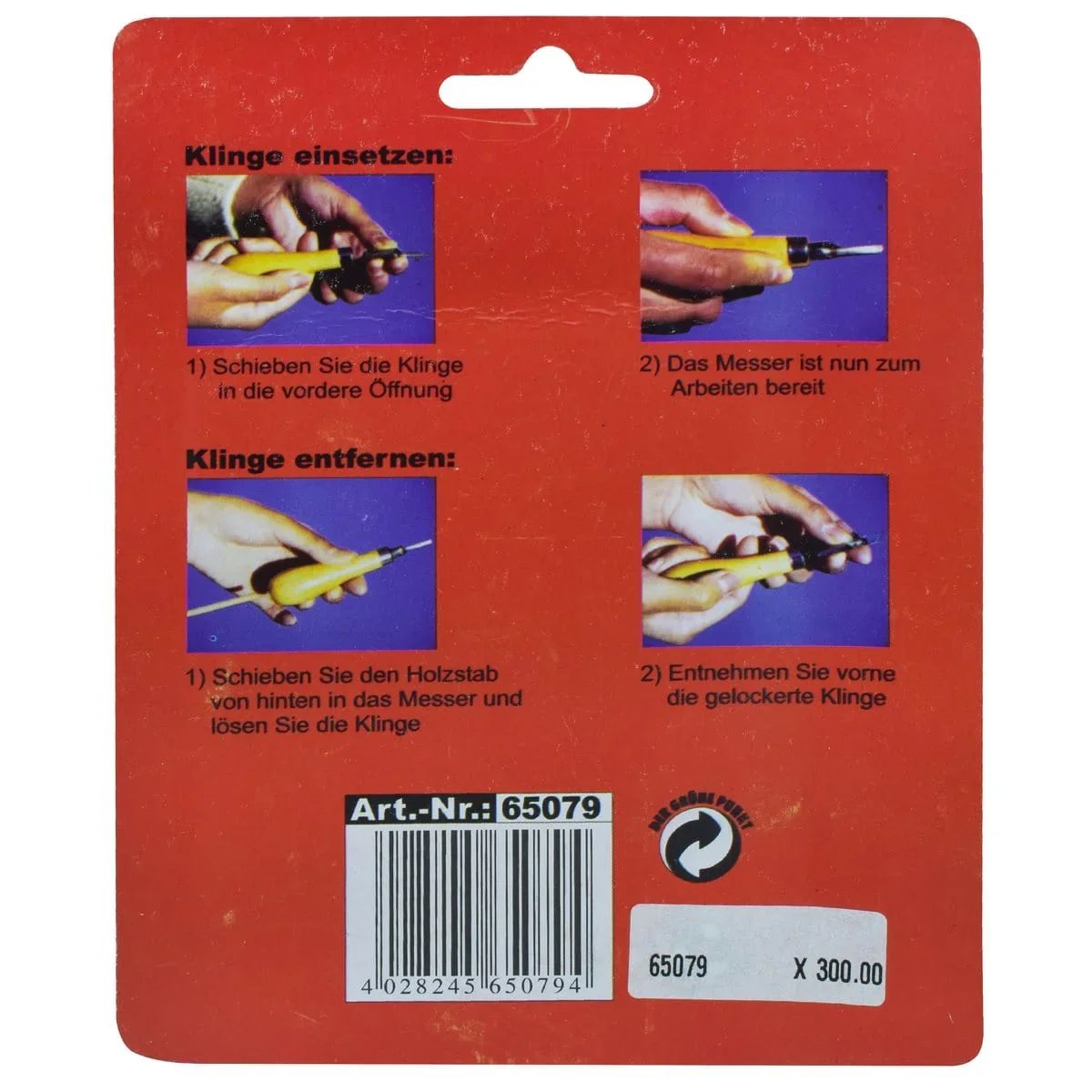 Linolmesser Set Woodcut Knife Set 5 Set 65079