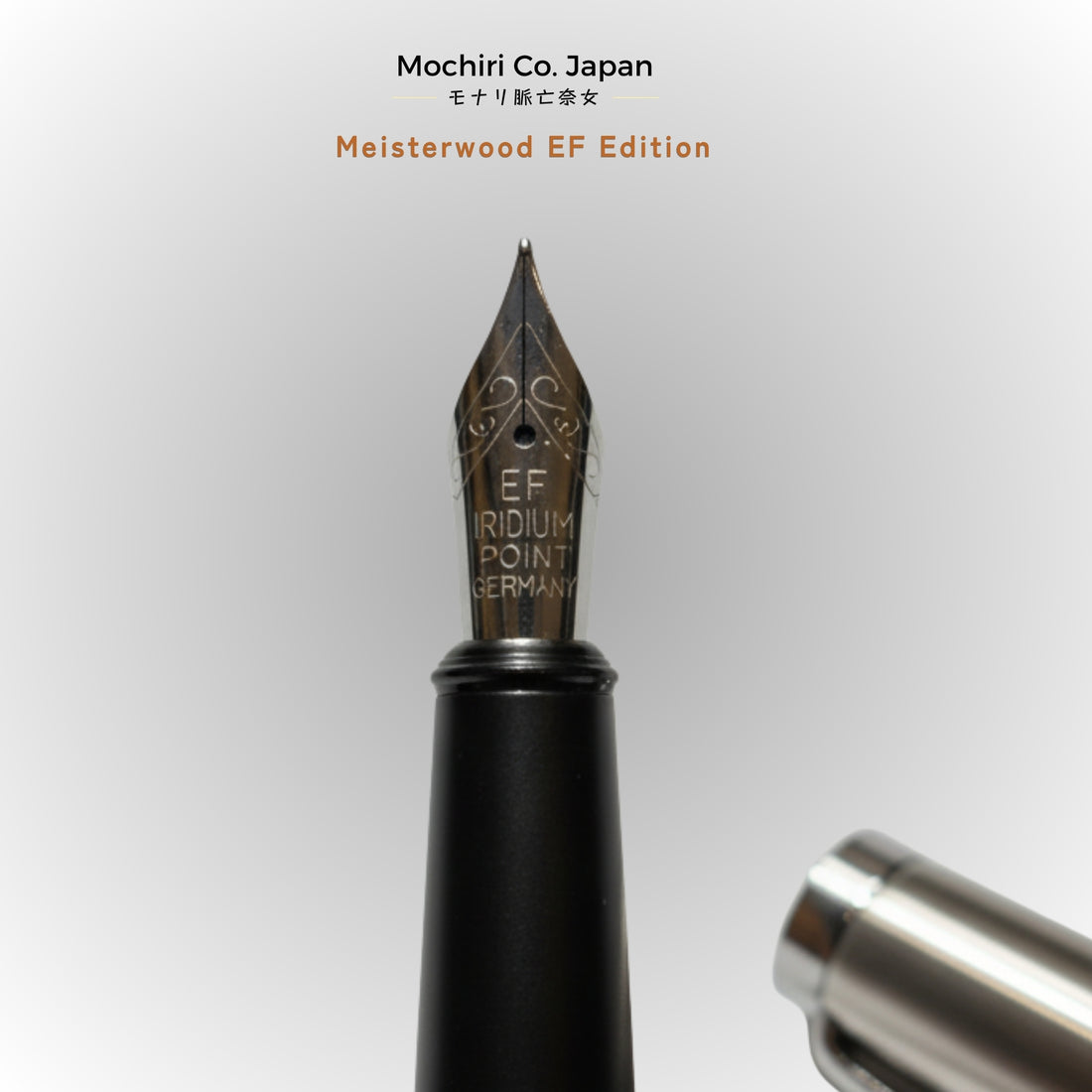 Mochiri & Co.  – Meisterwood EF Edition Fountain Pen I German Nib With Japanese Design