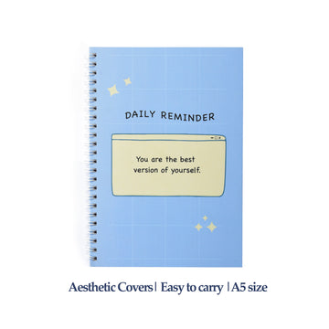 Daily Reminder-writable  Notebook